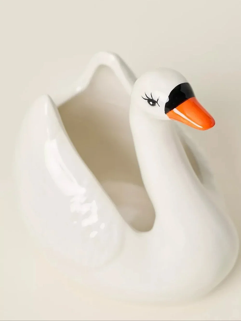 Anthropologie Swan Pen Cup